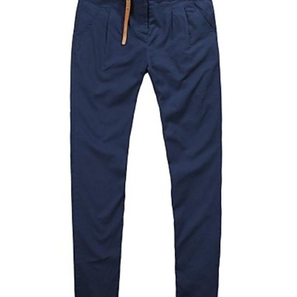 NWOT Women's Blue Skinny Pants, Cotton & Polyester - Picture 3 of 3